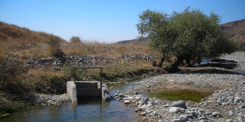 Captazione idrica superficiale (Khovaling District - Tajikistan)